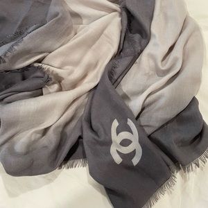 Chanel cashmere shawl